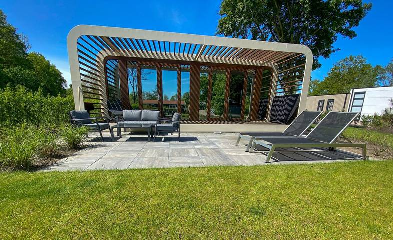 Ferienhaus für 4 Personen, mit Balkon/Terrasse und Terrasse sowie Garten am Veluwemeer