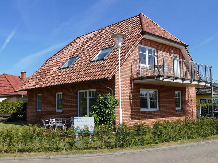 Ferienwohnung für 5 Personen, mit Terrasse und Garten am Selliner See
