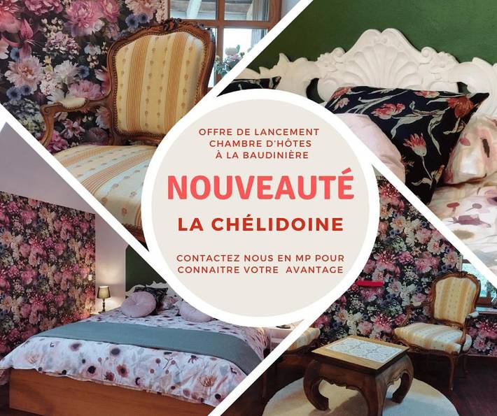 Location de vacances pour 2 personnes, avec vue et jardin à Boyer - 4