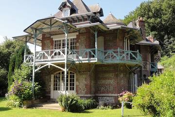 Gîte pour 8 personnes, avec jardin et balcon à Vattetot-sur-Mer