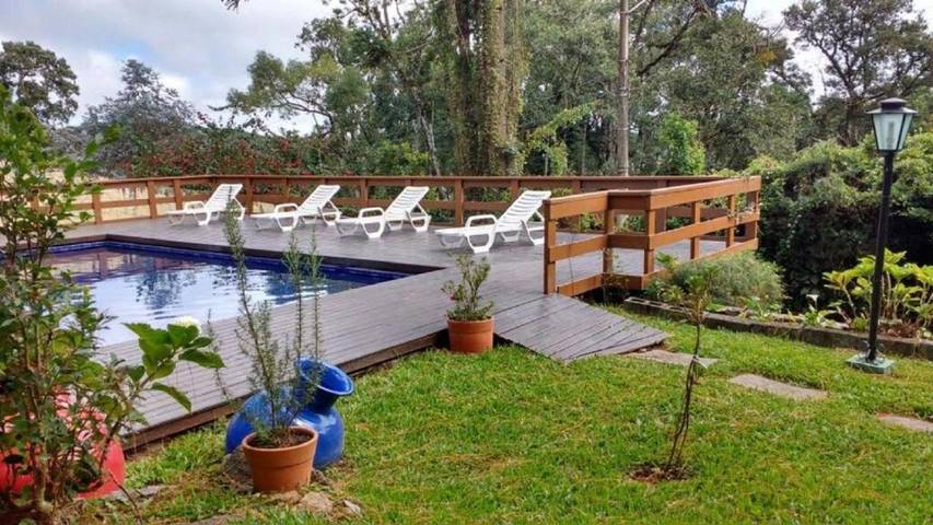 Gîte pour 3 personnes, avec vue et terrasse ainsi que piscine et jardin dans Brésil - 4