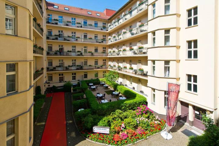 Hotel für 4 Personen, mit Balkon und Terrasse sowie Garten in Prenzlauer Berg Berlin