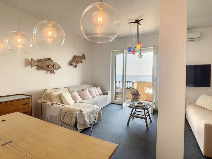 Gîte pour 6 personnes, avec balcon à Arenzano