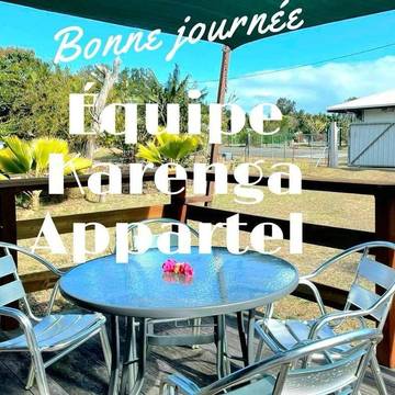 Gîte pour 4 personnes, avec terrasse à Païta
