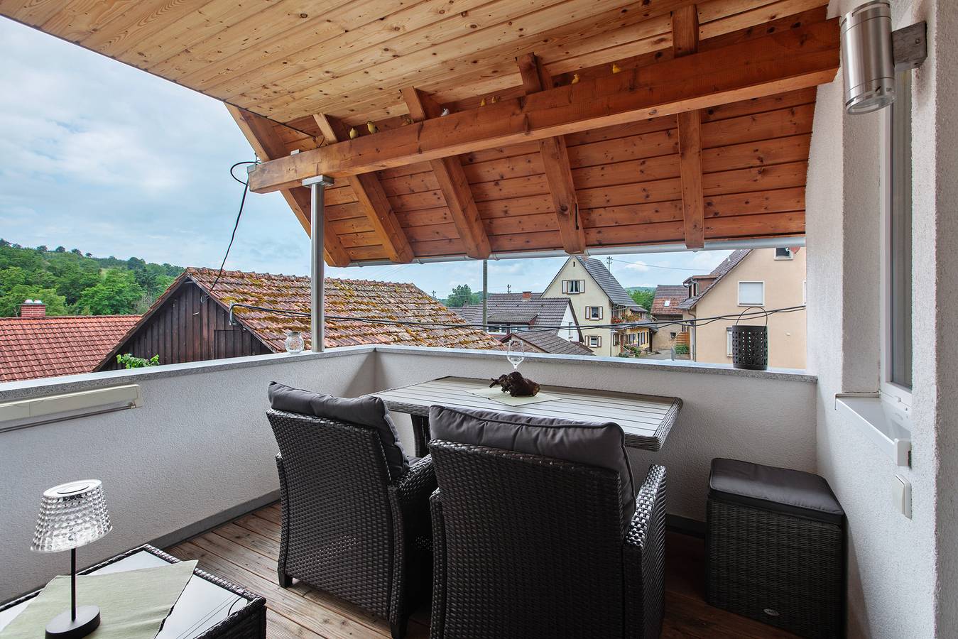 Ganze Wohnung, Ferienwohnung 'Am Blumengässle' mit Gemeinschaftsgarten, Balkon und Wi-Fi in Müllheim, Südschwarzwald