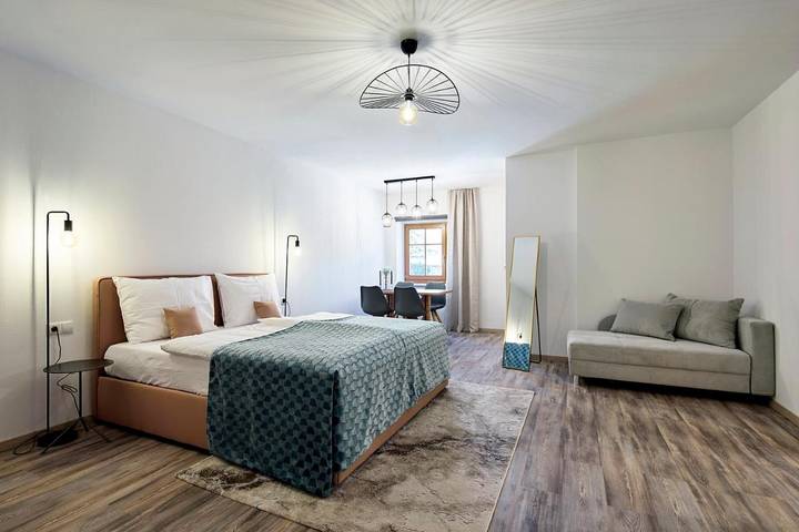Ferienwohnung für 3 Personen, mit Garten und Ausblick, mit Haustier in Schlanders