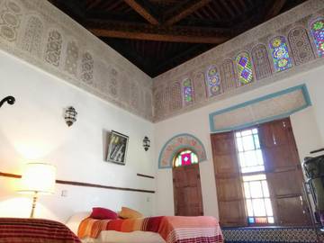 Maison d’hôte pour 3 personnes, avec terrasse dans Moulay Idriss Zarhoun