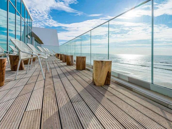 Hôtel pour 4 personnes, avec Terrasse ainsi que Piscine et Sauna