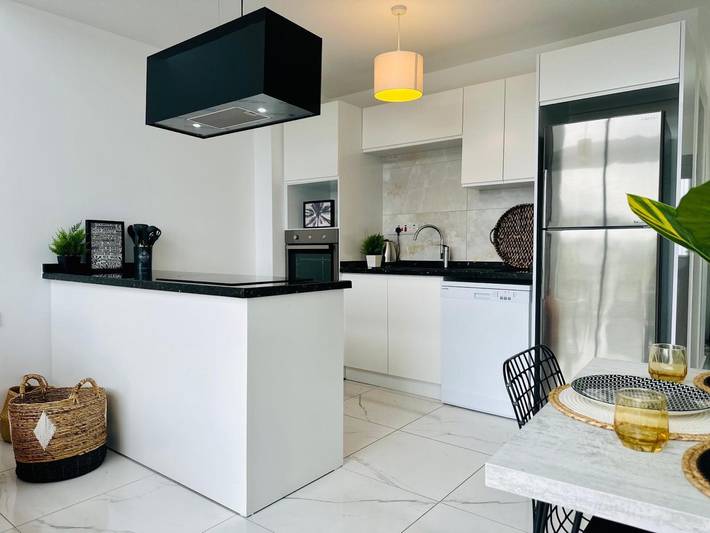 Ferienwohnung für 4 Personen, mit Balkon/Terrasse und Ausblick sowie Meerblick in Nordzypern - 3