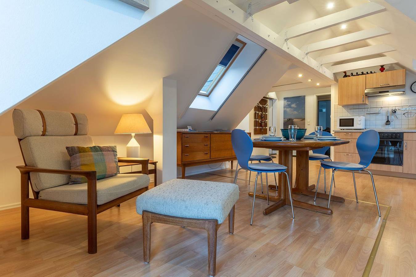 Ganze Wohnung, Komfortable Ferienwohnung mit Balkon an der Nordseeküste in St. Peter-Ording, Eiderstedt