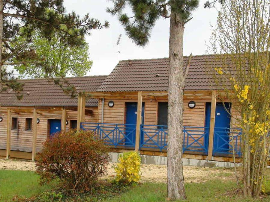 Camping Le Village loisirs de Goule - Zimmer 2 personen - Doppelzimmer in Bessais-le-Fromental, Saint-Amand-Montrond