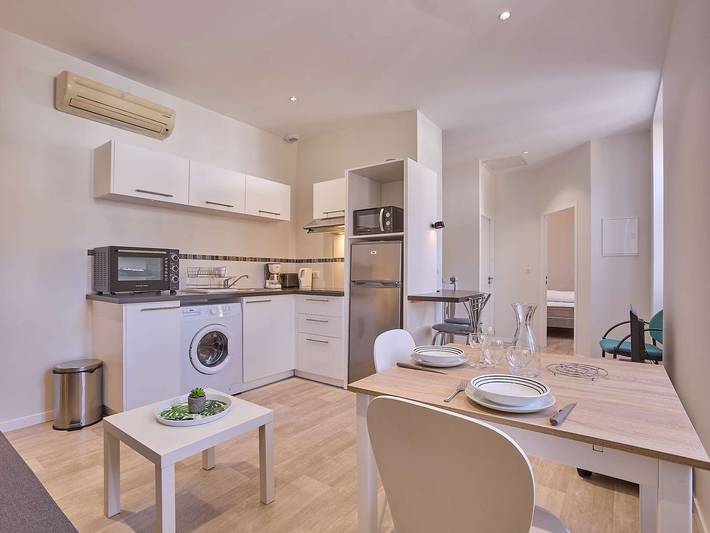 Appartement de vacances pour 2 personnes, avec Jardin