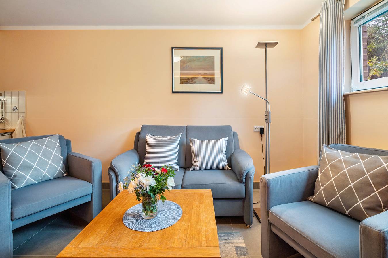 Apartamento entero, Apartamento 'Karonga' con jardín compartido y Wi-Fi in Wittdün, Amrum