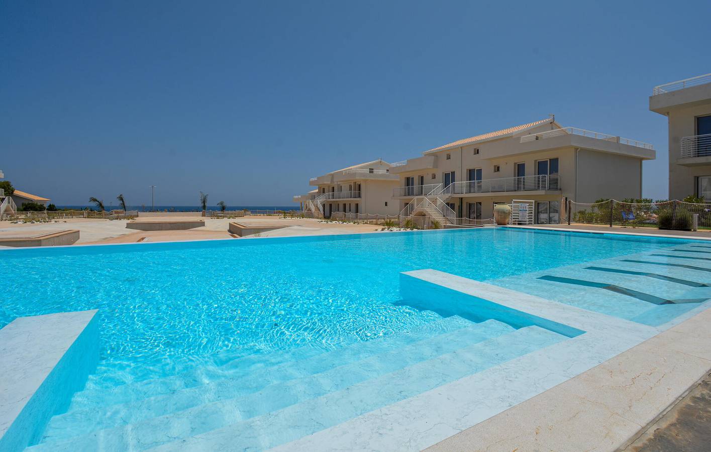 Appartamento intero, Appartamento con vista mare, piscina e terrazza, a 2,5 km dalla spiaggia in Marzamemi, Pachino