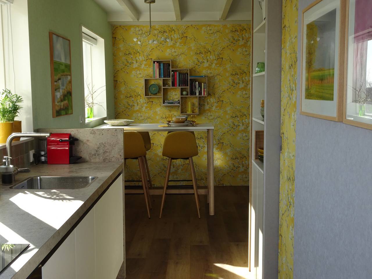 Attraktives 2-Personen-Haus im ländlichen Grün von Geersdijk in Geersdijk, Niederländische Nordsee