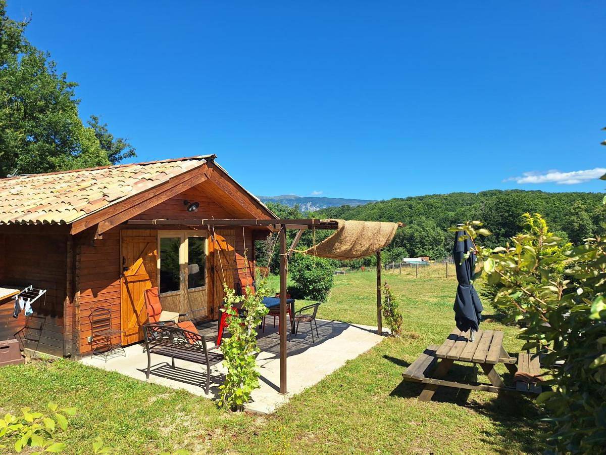 Chalets du Bois de Vache in Bourdeaux, Région de Die