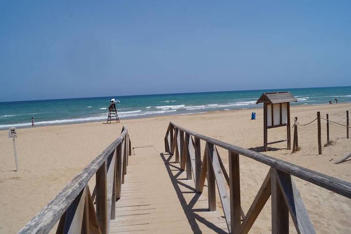 Ferienhaus für 6 Personen, mit Balkon und Pool in Guardamar del Segura