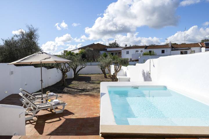 Casa de vacaciones para 9 personas, con balcón en Serpa