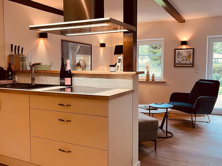 Ferienwohnung für 2 Personen, mit Terrasse und Garten sowie Sauna in Grödersby - 4