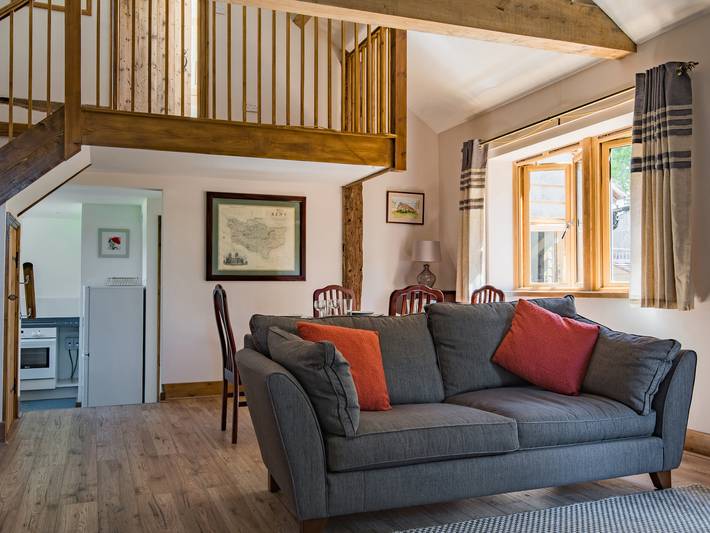 Casa rural para 4 personas con jardín in Wormshill, Kent