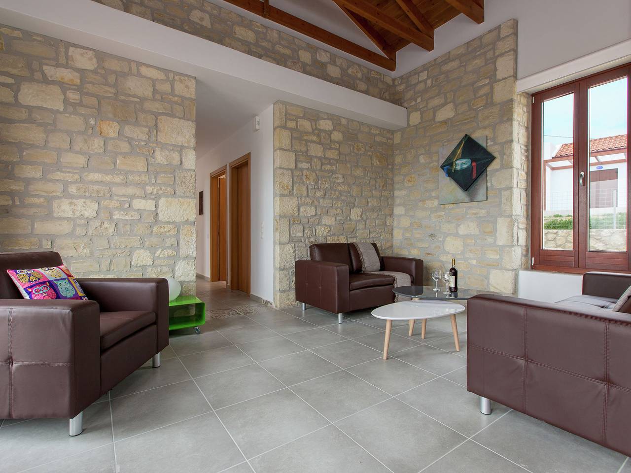 Villa ad Arkadi con piscina vicino al mare in Mesi, Rethymno e dintorni