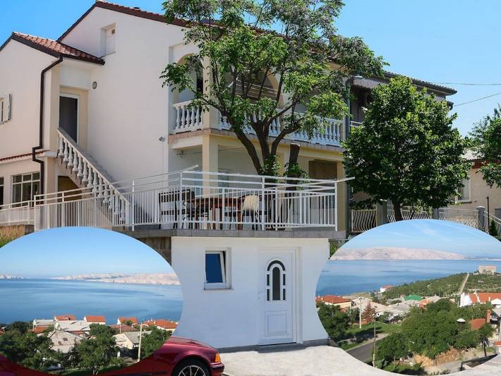 Apartament wakacyjny dla 7 osób, z ogród i taras w Senj