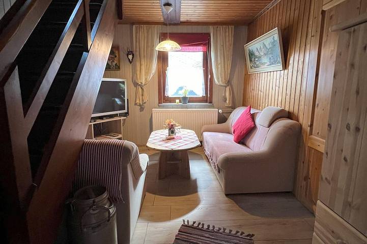 Gemütliches kleines Ferienhäuschen Nr. 3 im Harz für max. 3 Personen (inkl. Balkon) in Sieber, Herzberg am Harz