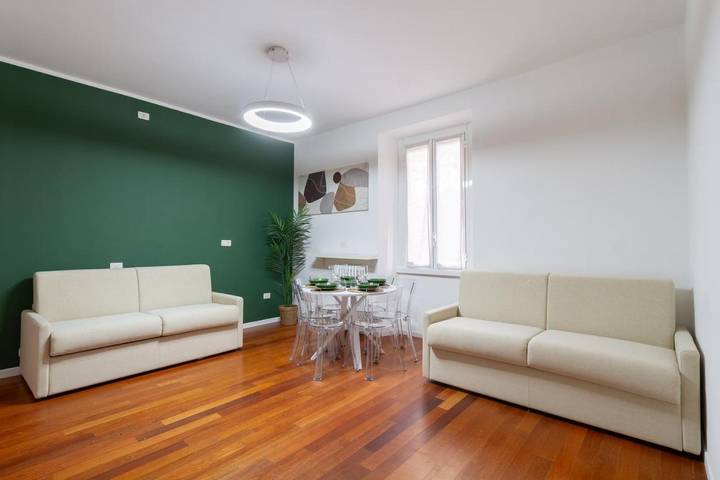 Ferienwohnung für 6 Personen, mit Balkon und Seeblick sowie Ausblick in Mailand - 2