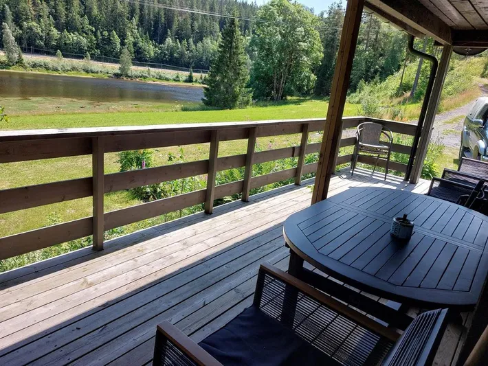Lodge für 7 Personen, mit Ausblick und Balkon - 1