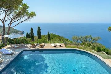 Ferienhaus für 10 Personen, mit Balkon und Garten in Porto Santo Stefano