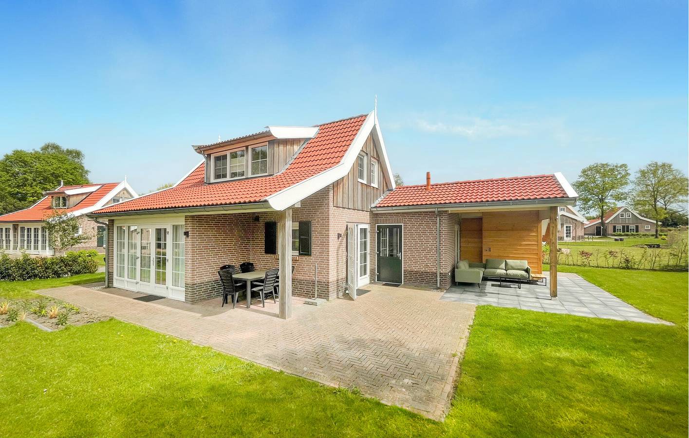 Ferienhaus für 6 Personen mit Terrasse in Twente