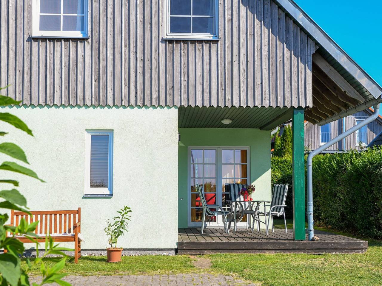 Haus Seestern & Haus Seemöwe mit Sauna, Kamin, Garten Ofc 33 - Haus Seestern, mit Sauna, Kamin und Garten in Bastorf, Neubukow-Salzhaff