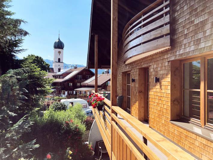 Ferienwohnung für 6 Personen, mit Balkon und Garten in Sonthofen