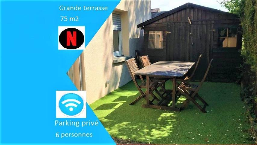 Appartement de vacances pour 6 personnes, avec terrasse