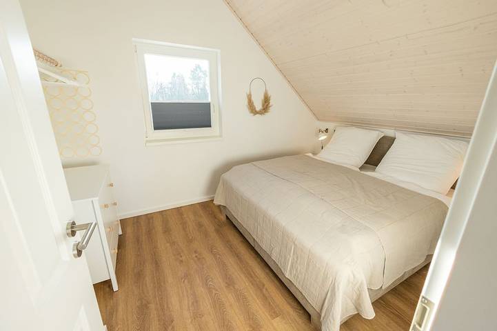 Maison de vacances neuve avec nombreux atouts (sauna, cheminée, premier rang lac) in Nordhorn, Arrondissement du Comté de Bentheim