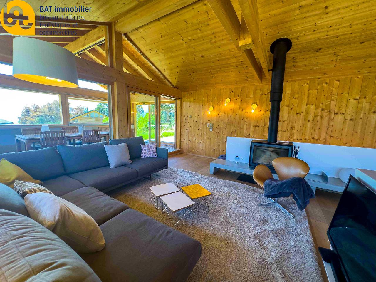 Bellevue n°37, modernes und helles Chalet in Chalais (Schweiz), Walliser Alpen