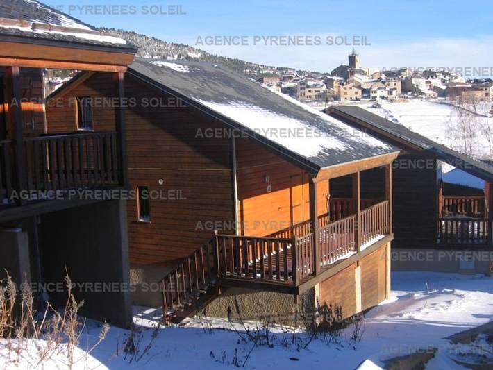 Chalet pour 6 personnes, avec Terrasse et Vue sur le lac à Les Angles