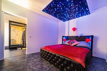 Gîte pour 2 personnes, avec jacuzzi et sauna dans Baverans
