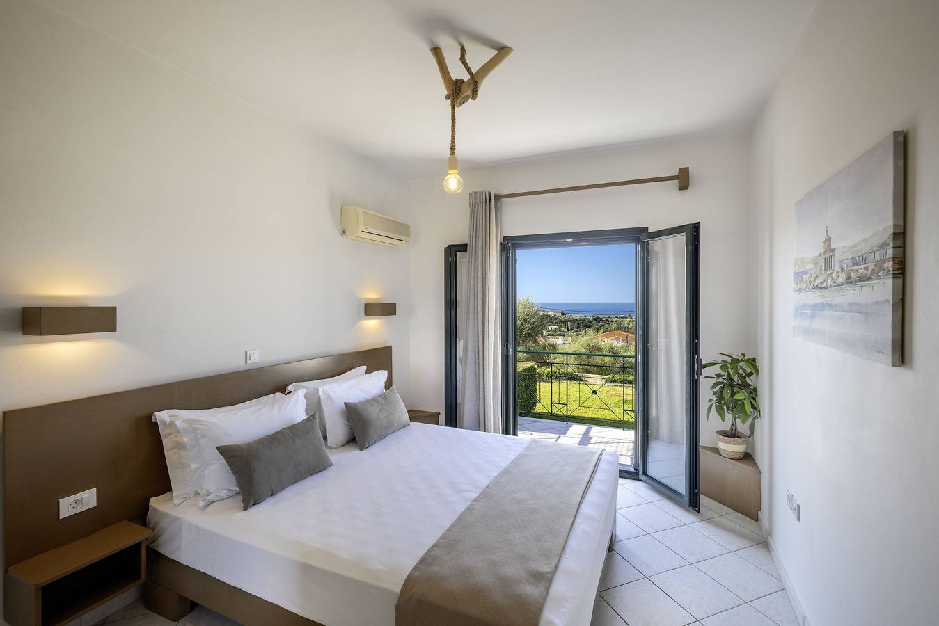 Hel lejlighed, Villa Iria with Sea View in Mousata, Kefalonia