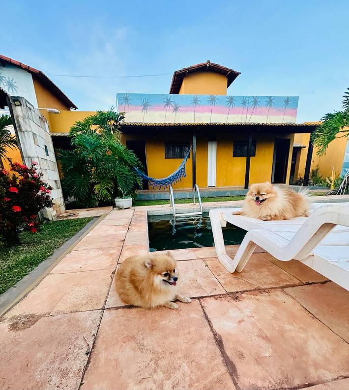 Camera bella e accogliente con piscina in São Miguel do Gostoso, Litoral Potiguar
