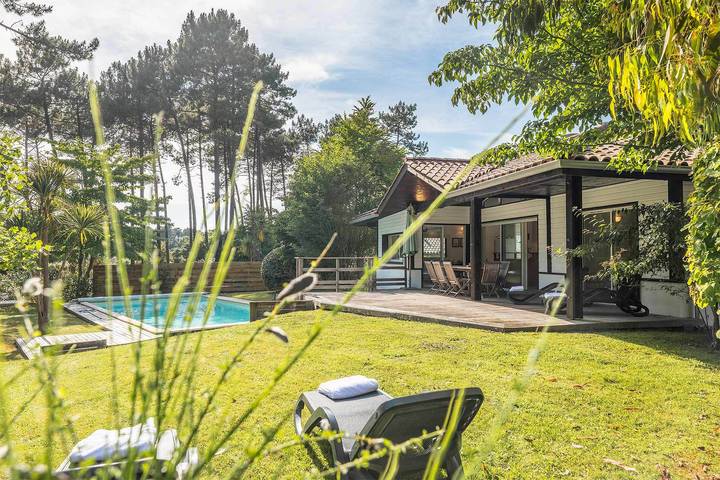 Villa pour 10 personnes, avec piscine ainsi que jardin et terrasse, animaux acceptés à Moliets-et-Maa - 2