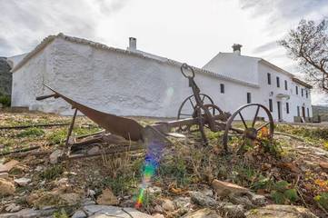Casa rural para 13 personas, con piscina además de vistas y jardín, Se admiten mascotas en Villanueva del Trabuco