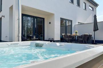 Ferienhaus für 6 Personen, mit Garten und Sauna sowie Terrasse in Göhren-Lebbin