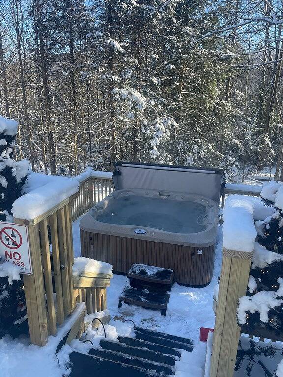 Chalet for 9 people, with hot tub and terrace in Vermont