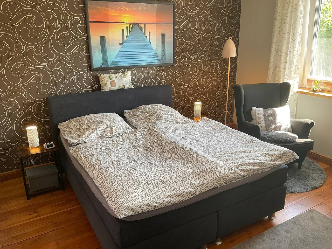 Ganze Ferienwohnung, Am Jungfernteich mit Kajak in Wismar, Nordwestmecklenburg (Wismar und Umgebung)