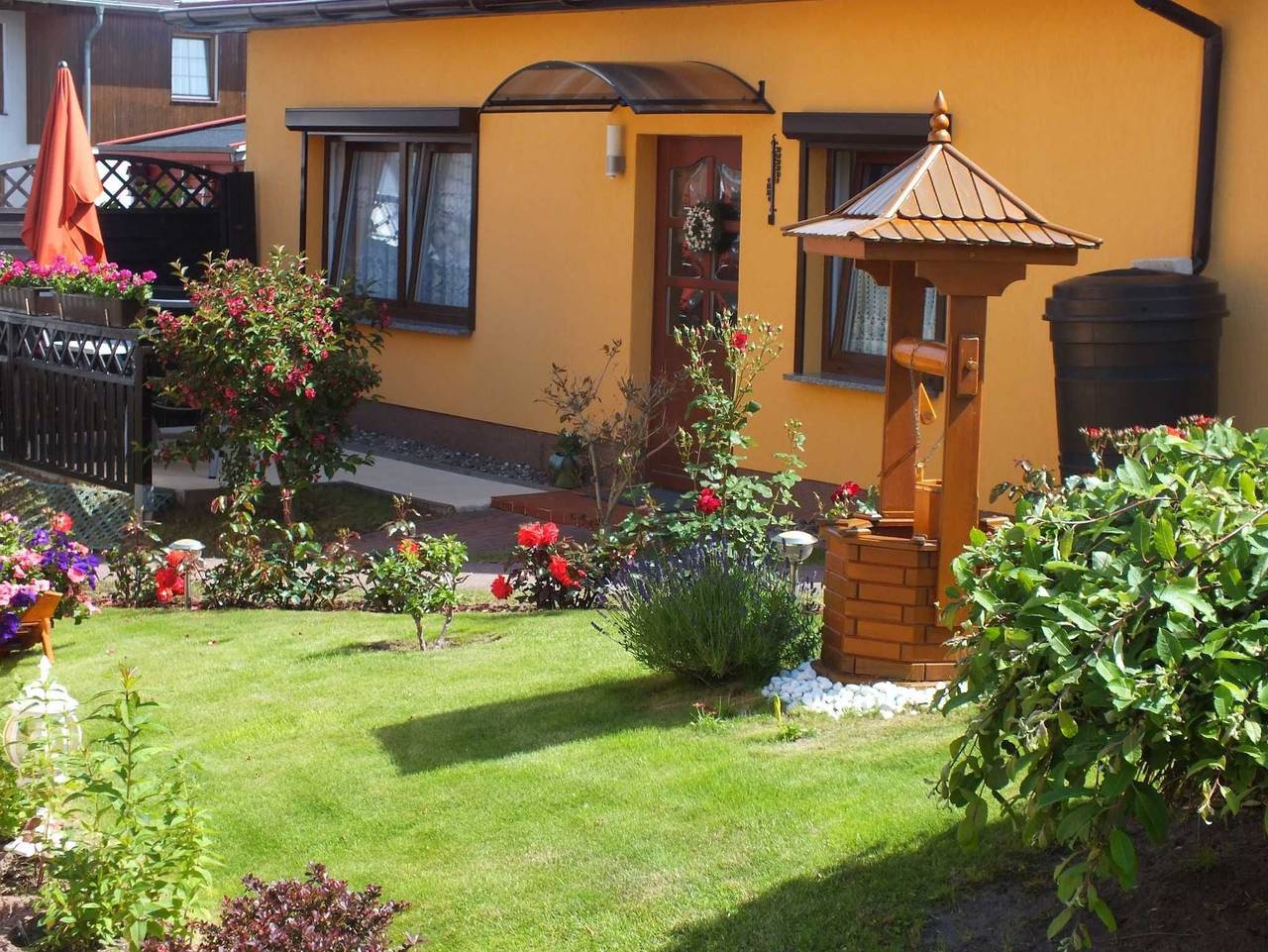 Ferienhaus The Rose nur 20 Gehminuten zum Strand - The Rose in Ückeritz, Bernsteinbäder