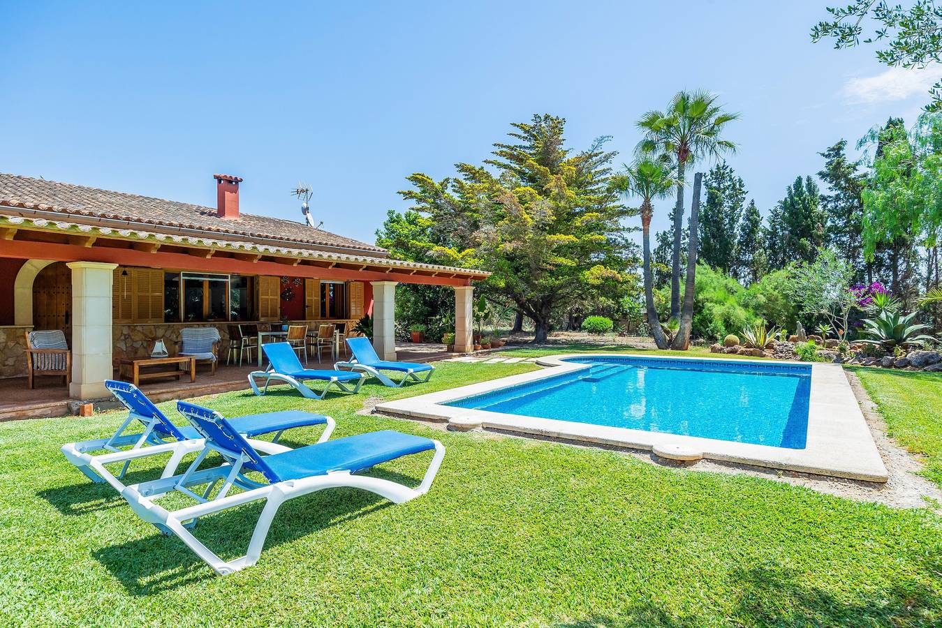 Villa 'Private Oasis Des Trenc' com piscina privada, Wi-Fi e ar condicionado in Es Trenc, Campos (Espanha)