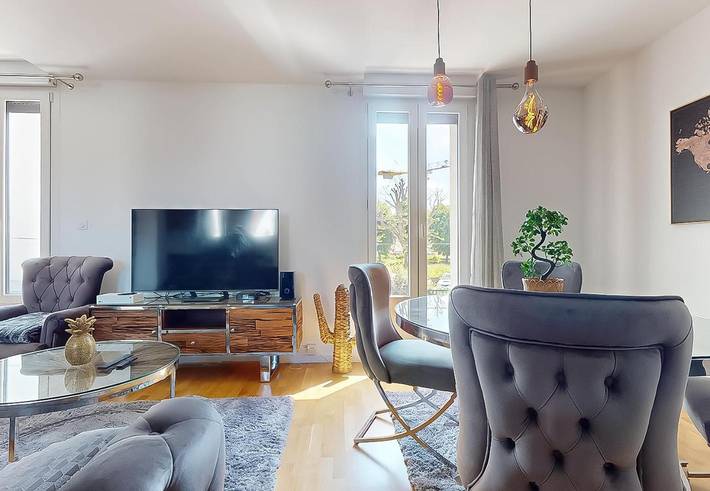 Gîte pour 2 personnes, avec vue ainsi que balcon et jardin à Épinay-sur-Seine - 3