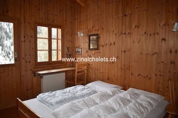 Einzelchalet in Zinal - 1 Schlafzimmer mit 1 Bett - 1 Schlafzimmer mit 3 Betten - 2 Schlafzimmer mit in Ayer (Anniviers), Anniviers