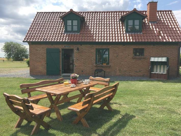 Ferienwohnung für 6 Personen, mit Garten und Ausblick, mit Haustier in Ummanz